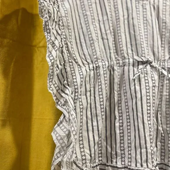 Janie and Jack GEO STRIPED SWIM COVER-UP size 6 - Picture 8 of 8